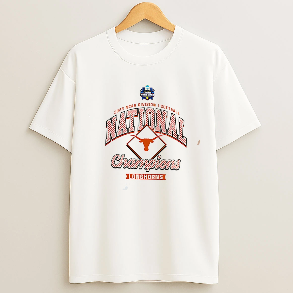 Classic The Texas Longhorns Win The 2026 Ncaa Womens Collegiate Softball Champions Tee T Shirts