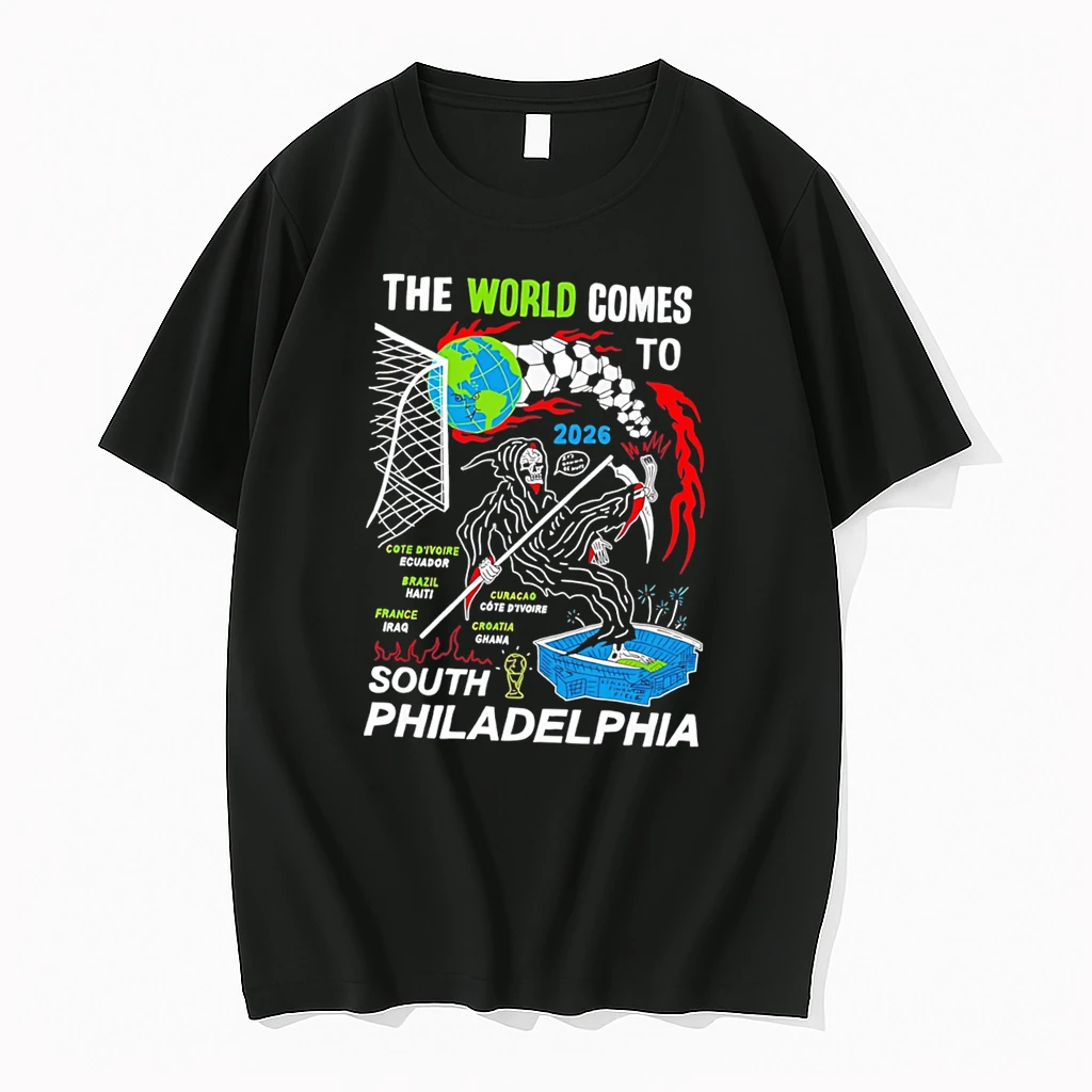 Classic The World Comes To South Philadelphia Tee T Shirts