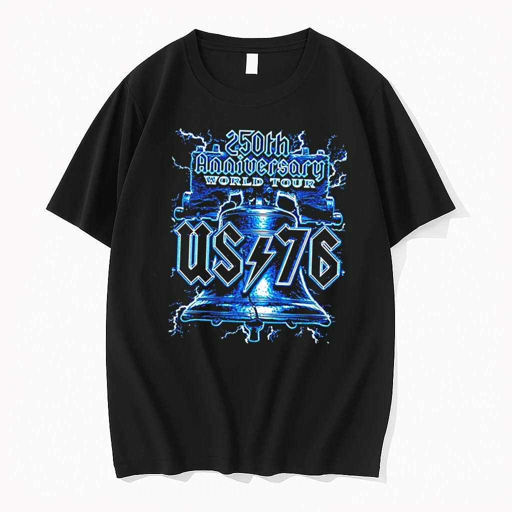 Classic Us 76 250 Anniversary World Tour Graphic Tee T Shirts