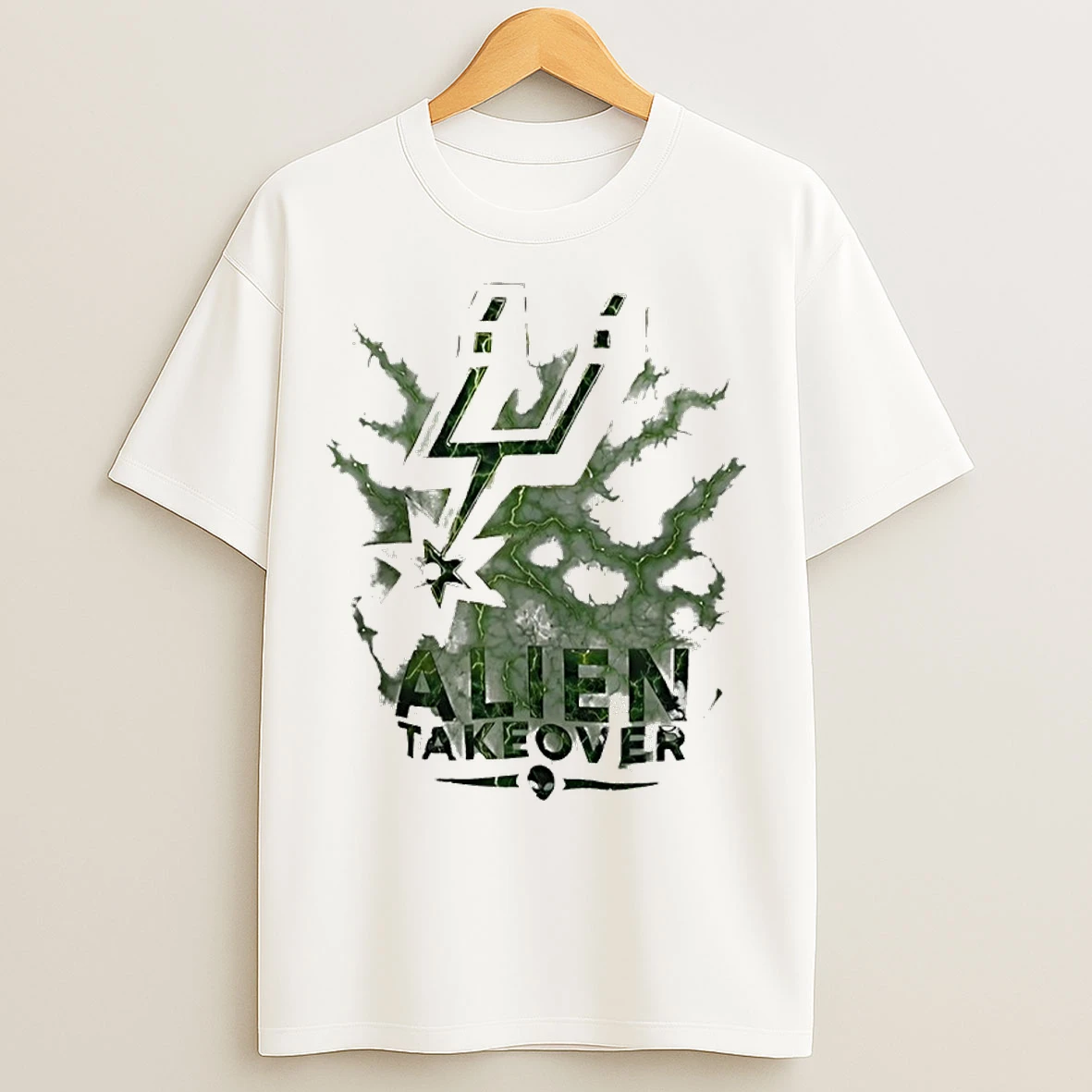 Classic Victor Wembanyama 1 Spurs Mvp Alien Take Over T Shirts