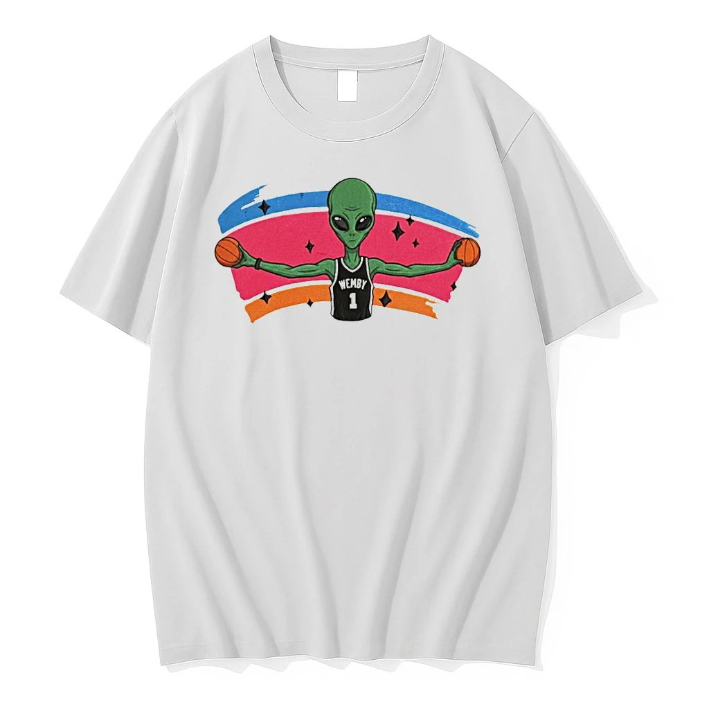 Classic Victor Wembanyama Alien Basketball Player Wemby 1 Jersey T Shirts