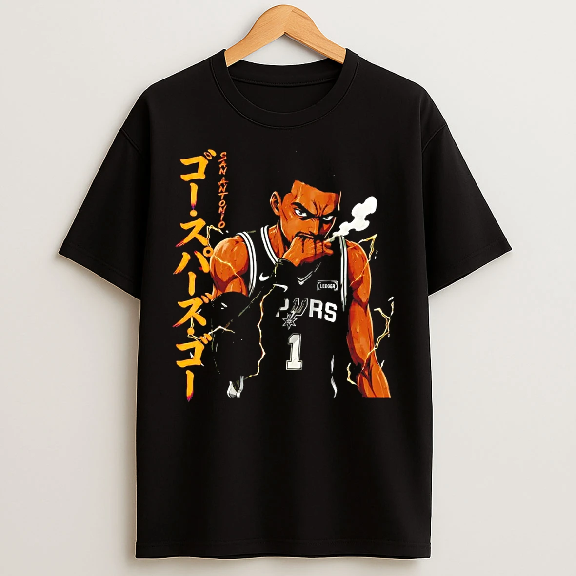 Classic Victor Wembanyama Anime Cartoon San Antonio Spurs Basketball 2026 Nba Finals T Shirts