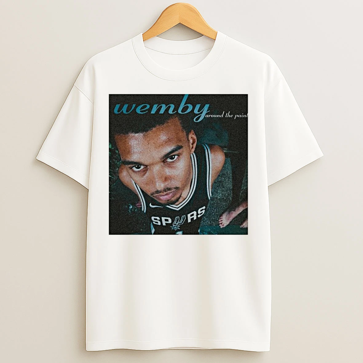 Classic Victor Wembanyama San Antonio Spurs Player Wemby Around The Paint Jersey T Shirts