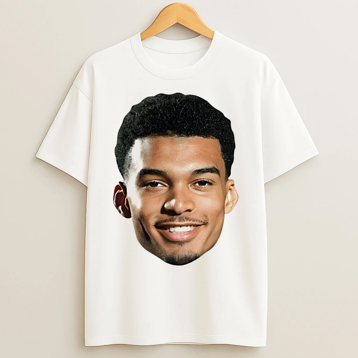 Classic Victor Wembanyama Big Face San Antonio Spurs Basketball Playoffs 2026 Nba Go Spurs Go T Shirts