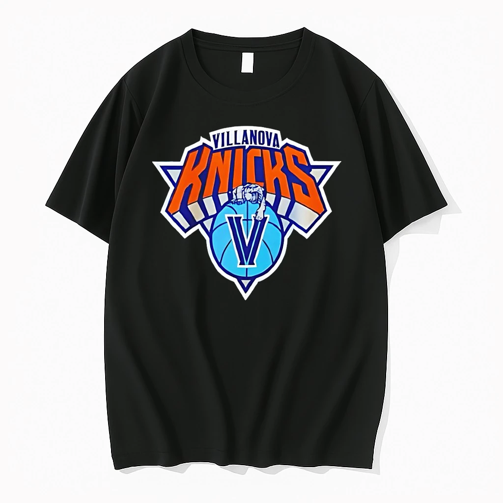 Classic Villanova Wildcats New York Knicks Sports Apparel Featuring Villanova Knicks T Shirts