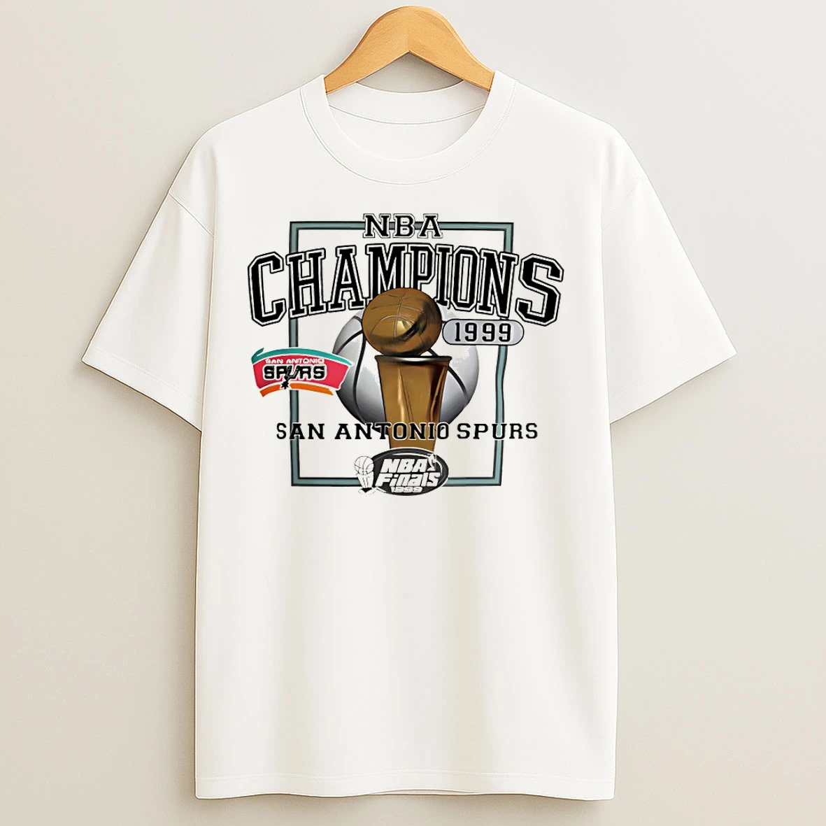 Classic W1swdimv Spurs 1999 Championship Nba Finals T Shirts