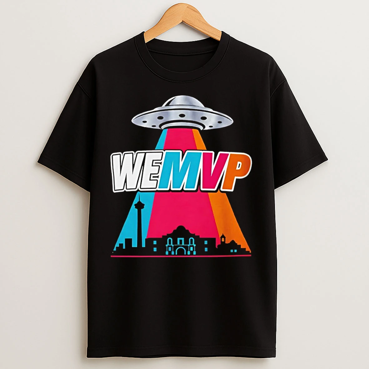 Classic Wemvp Alien Ufo Victor Wembanyama San Antonio Spurs Fiesta Style Basketball T Shirts