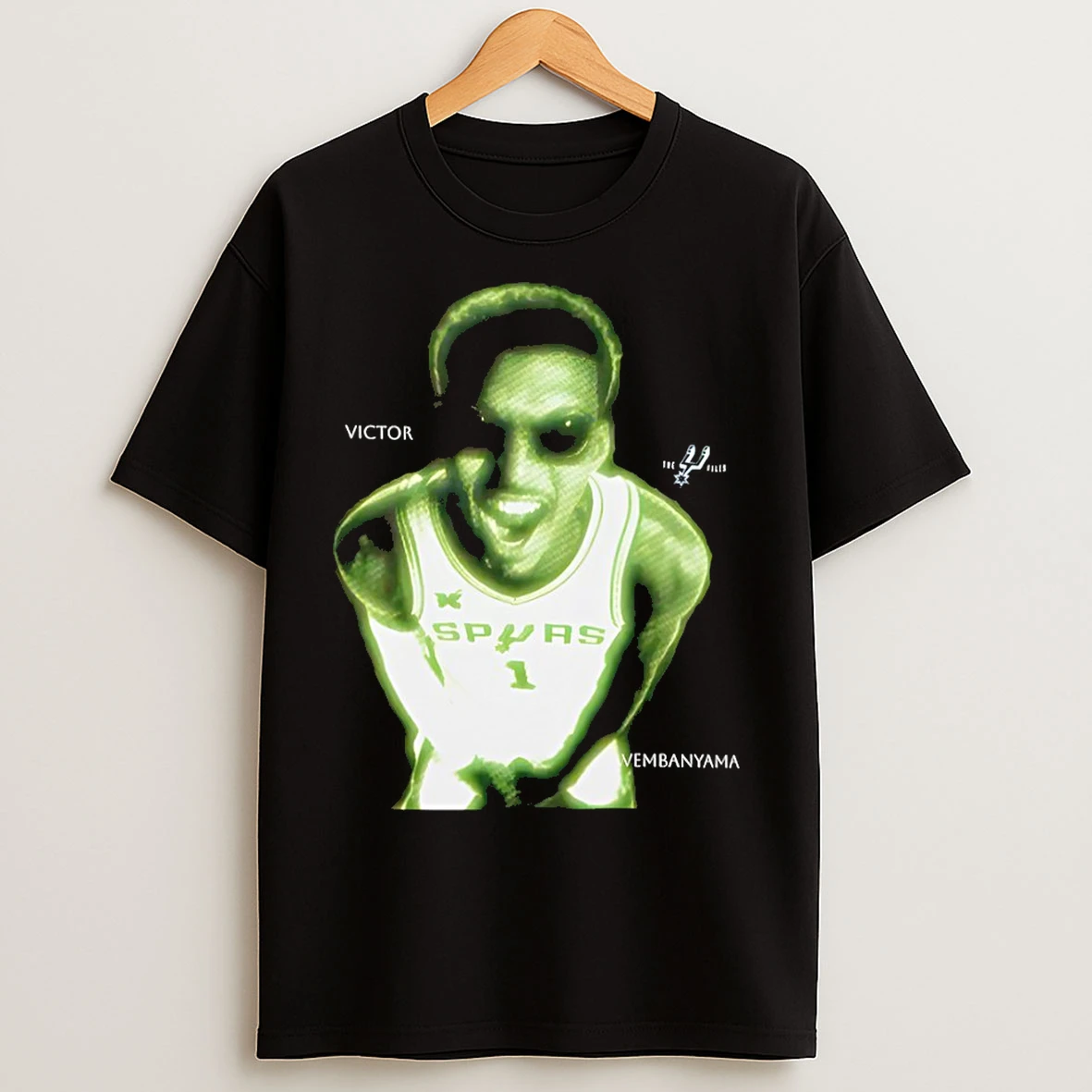 Classic Wemby Alien Victor Wembanyama San Antonio Spurs Basketball Meme Vintage T Shirts