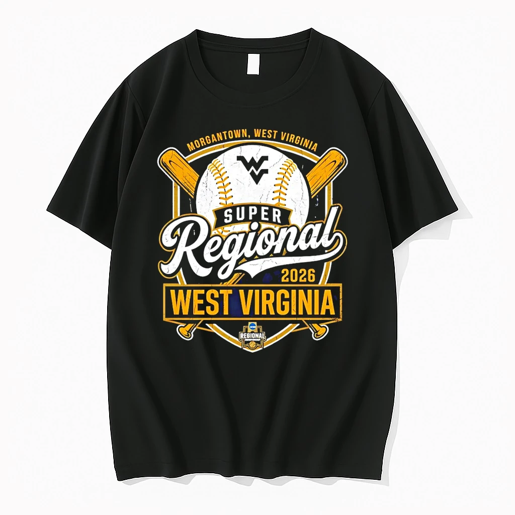 Classic West Virginia Mountaineers Super Regionals Baseball 2026 Road To Omaha Championship T Shirts
