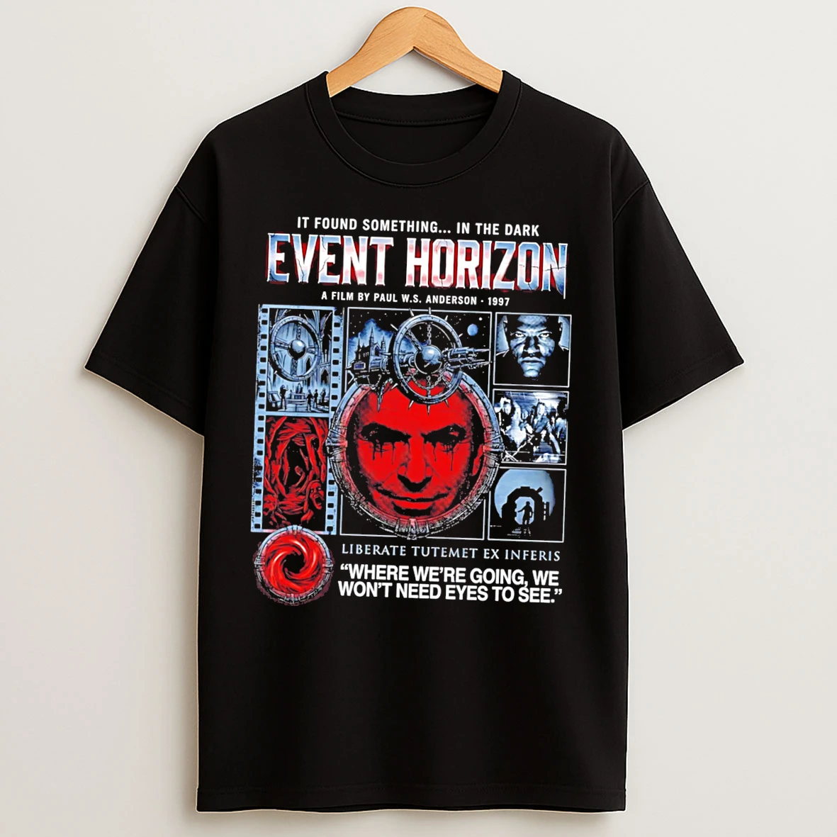 Classic Where Were Going We Wont Need Eyes To See Event Horizon Tee T Shirts