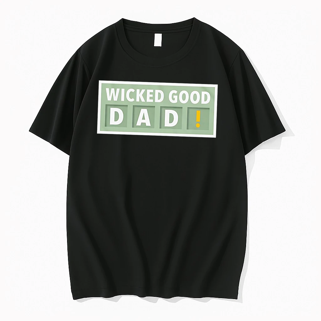 Classic Wicked Good Dad Scoreboard Tee T Shirts
