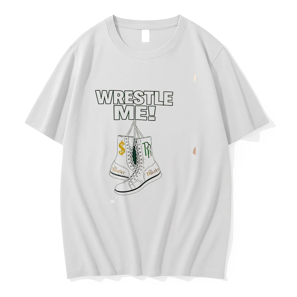 Classic Wrestle Me Wrestling Boots Illustration Tee T Shirts