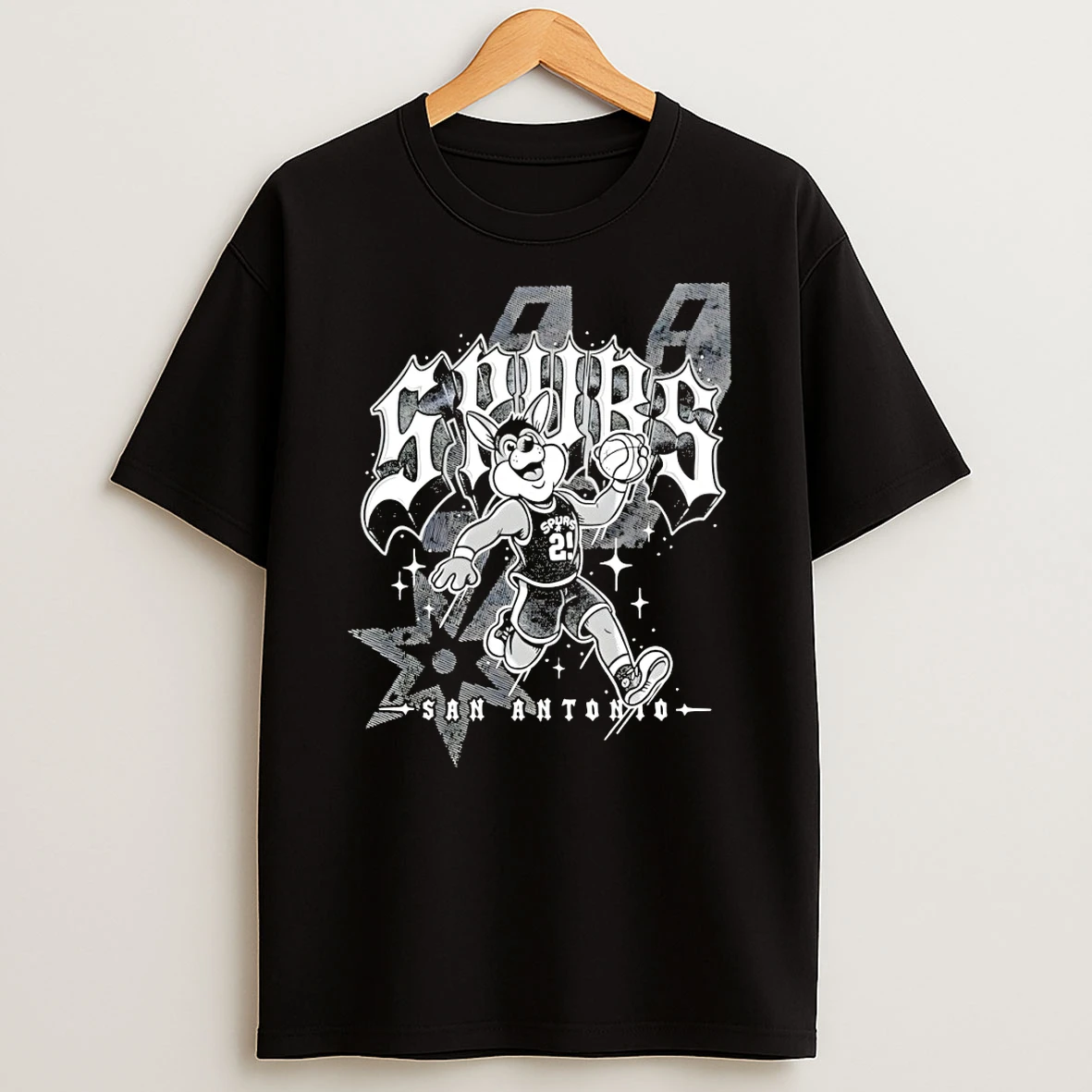 Coyote San Antonio Spurs Basketball Player Nba Vintage Shirts