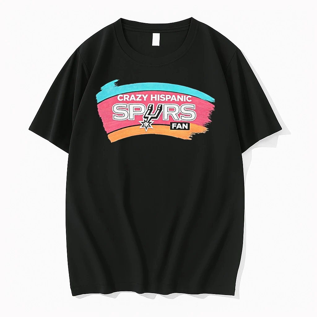 Crazy Hispanic Spurs Fan San Antonio Spurs Basketball Nba 2026 Vintage Shirts