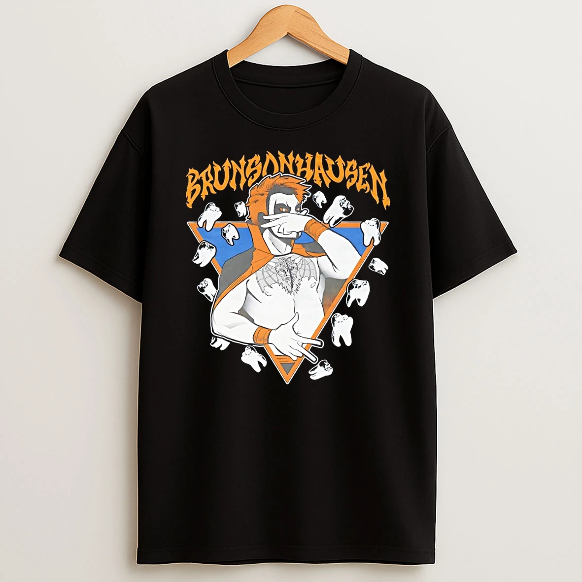 Danhausen Wwe X Jalen Brunson 3 Point New York Knicks Basketball Nba 2026 Shirts