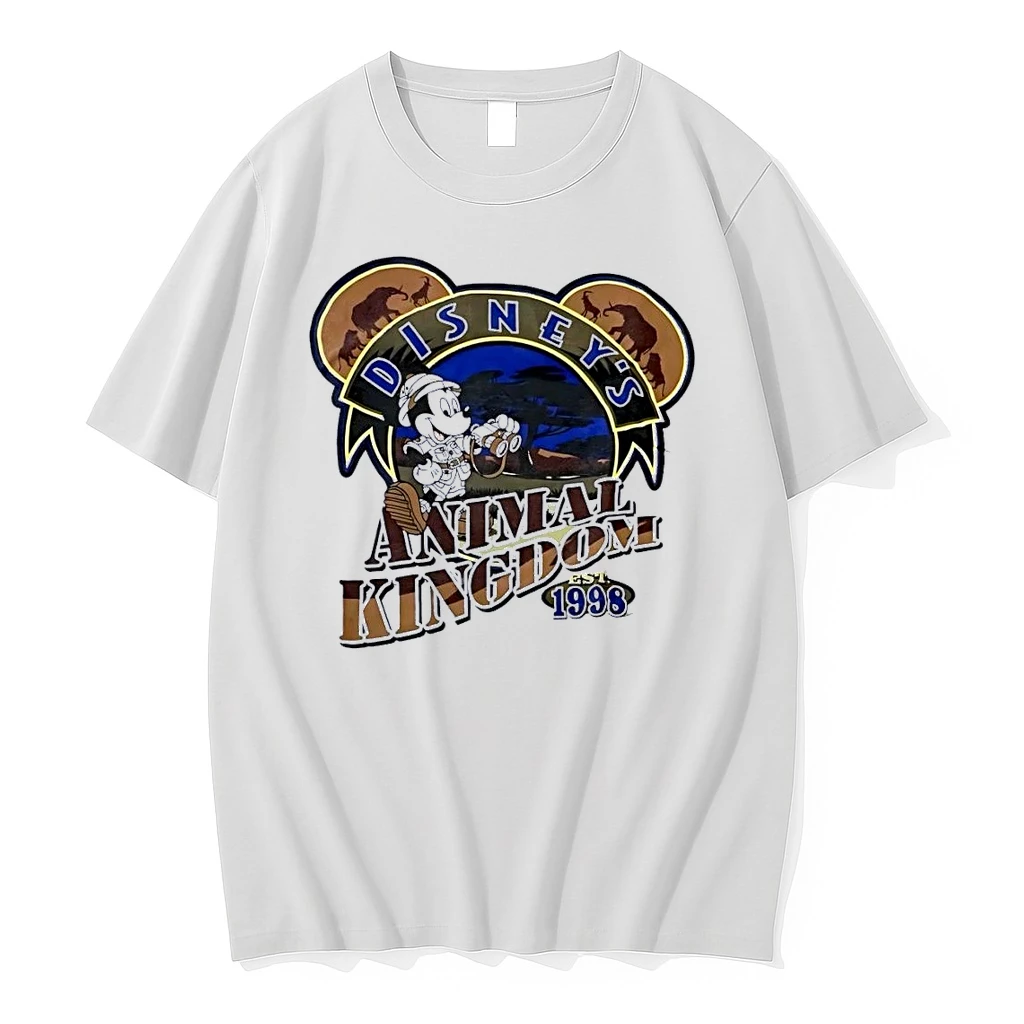 Disney Animal Kingdom Est 1998 Mickey Mouse Safari Binoculars White Shirts