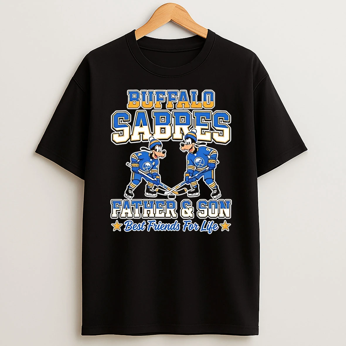 Disney Goofy Buffalo Sabres Father And Son Best Friends For Life Shirts