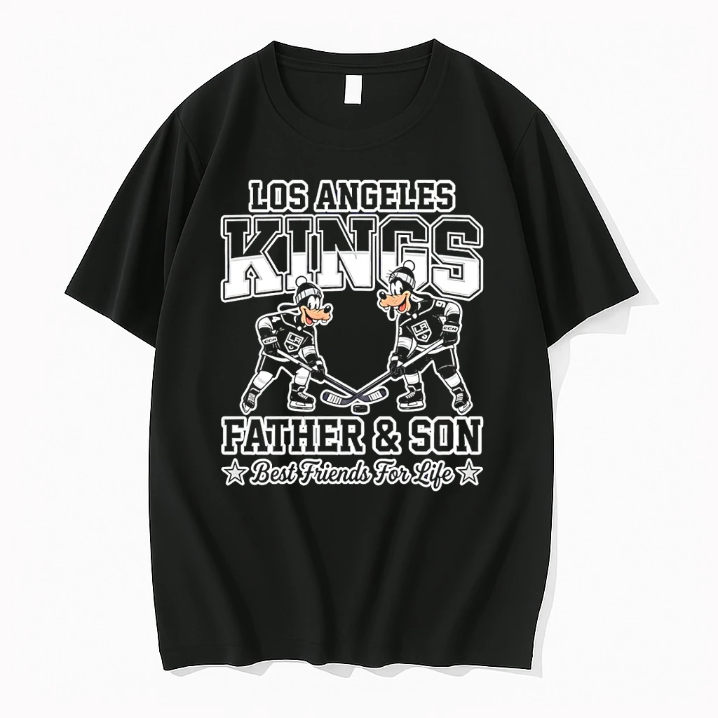 Disney Goofy Los Angeles Kings Father And Son Best Friends For Life Shirts