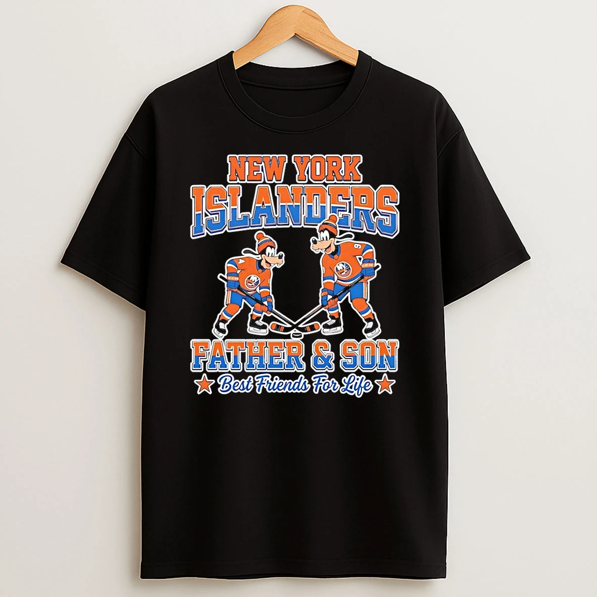 Disney Goofy New York Islanders Father And Son Best Friends For Life Shirts