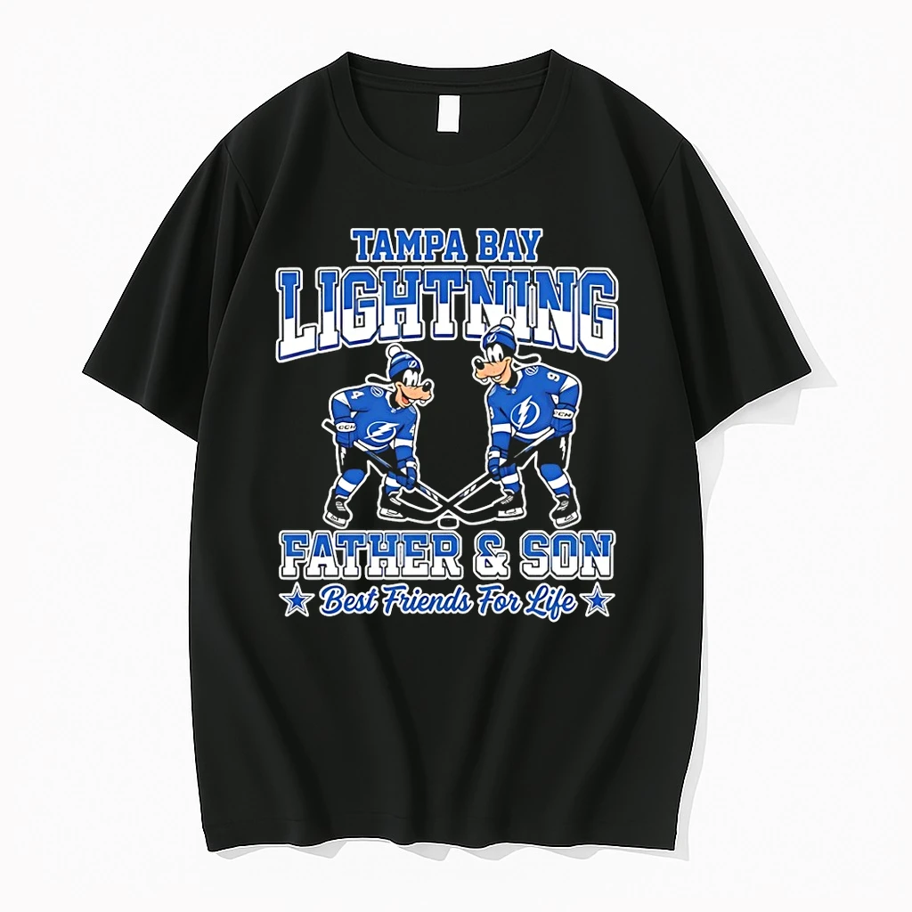 Disney Goofy Tampa Bay Lightning Father And Son Best Friends For Life Shirts
