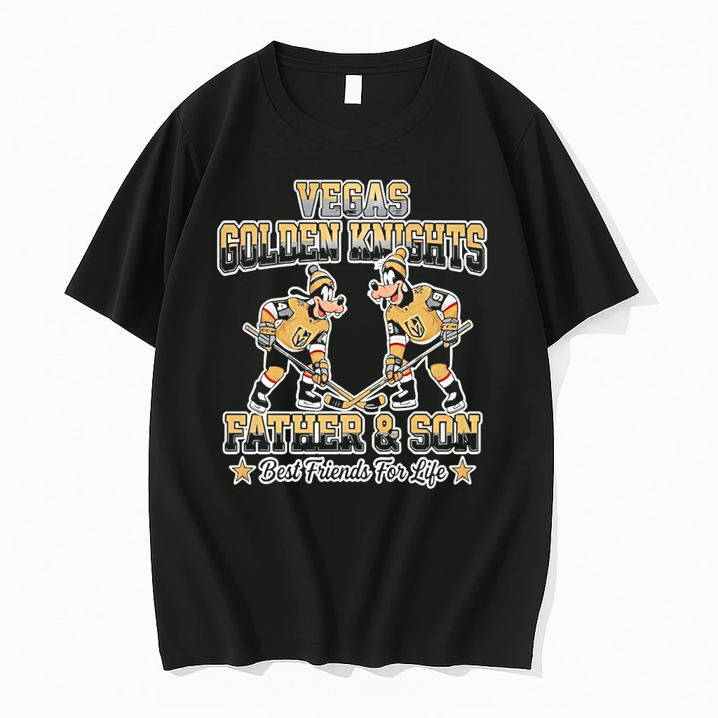 Disney Goofy Vegas Golden Knights Father And Son Best Friends For Life Shirts