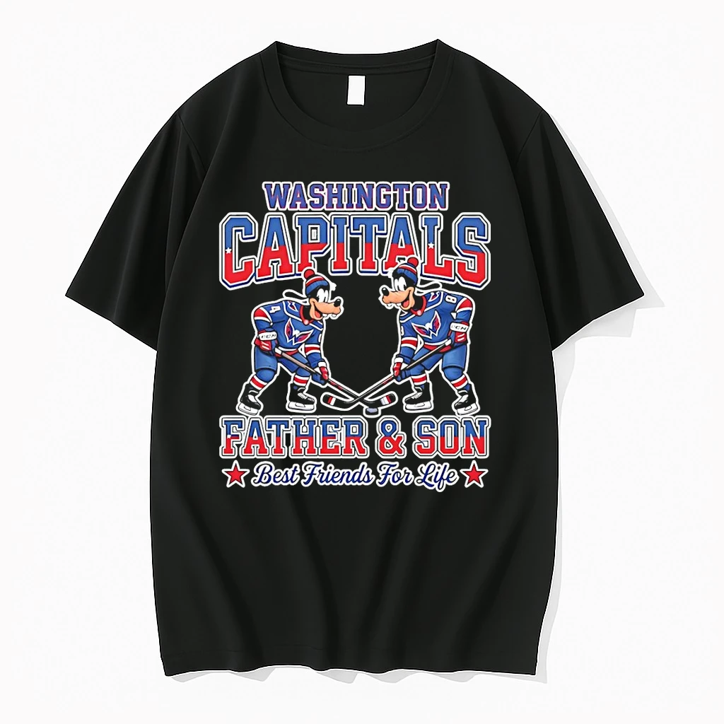 Disney Goofy Washington Capitals Father And Son Best Friends For Life Shirts
