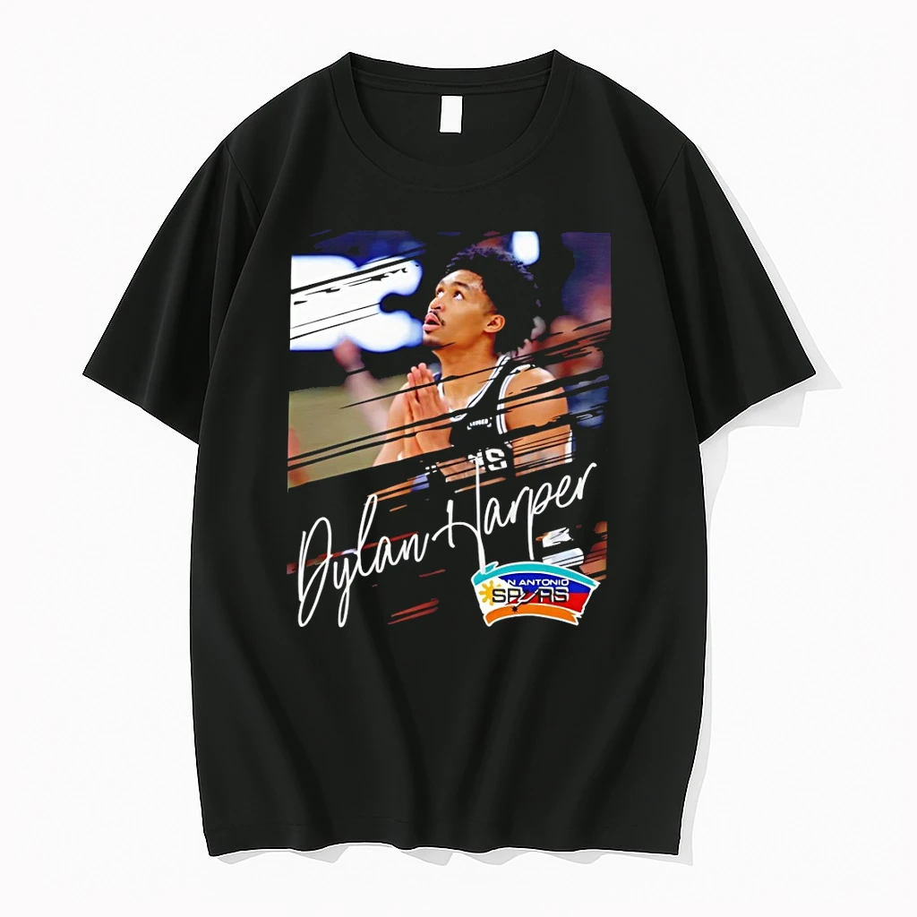 Dylan Harper San Antonio Spurs Basketball Nba Player Signature Shirts