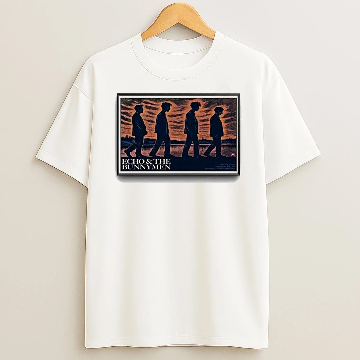 Echo The Bunnymen June 08 2026 Brooklyn Paramount Brooklyn Ny Shirts