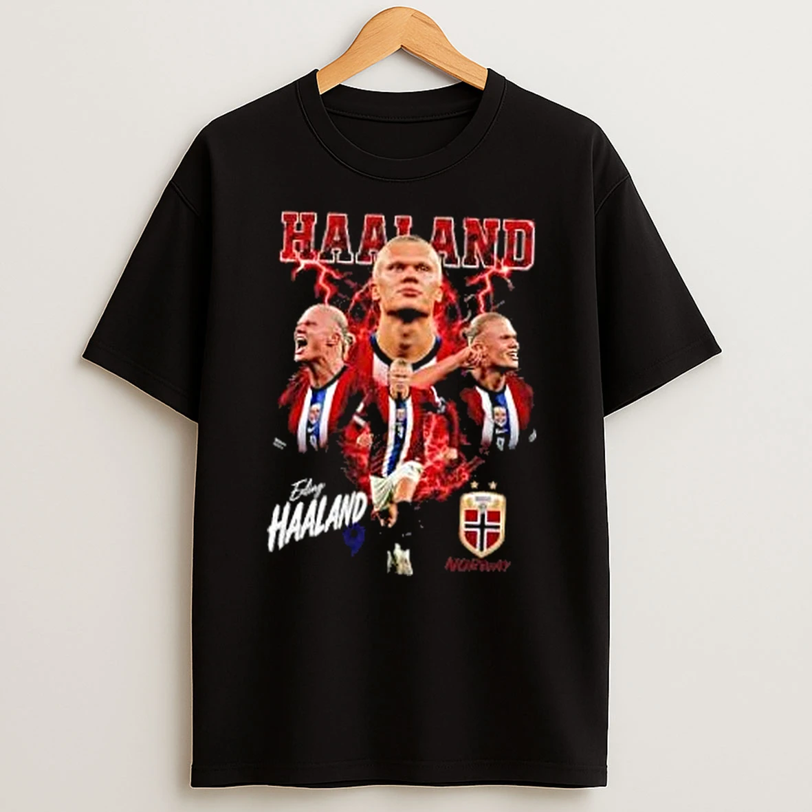 Erling Haaland Norway National Football Team Shirts