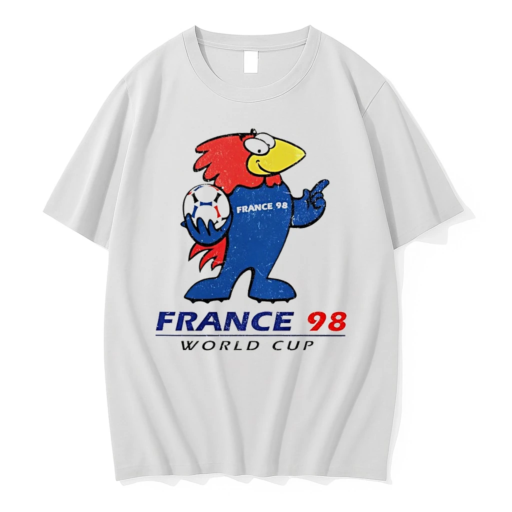 Footix Soccer Mascot Mascot France 98 World Cup 2026 Shirts