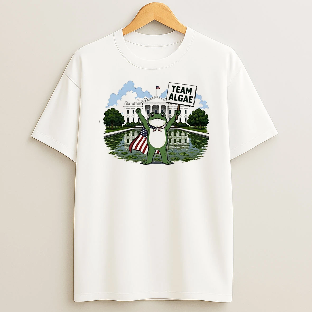 Frog Team Algae Fdt Make Algae Great Again Patriotic American Flag 2026 Shirts