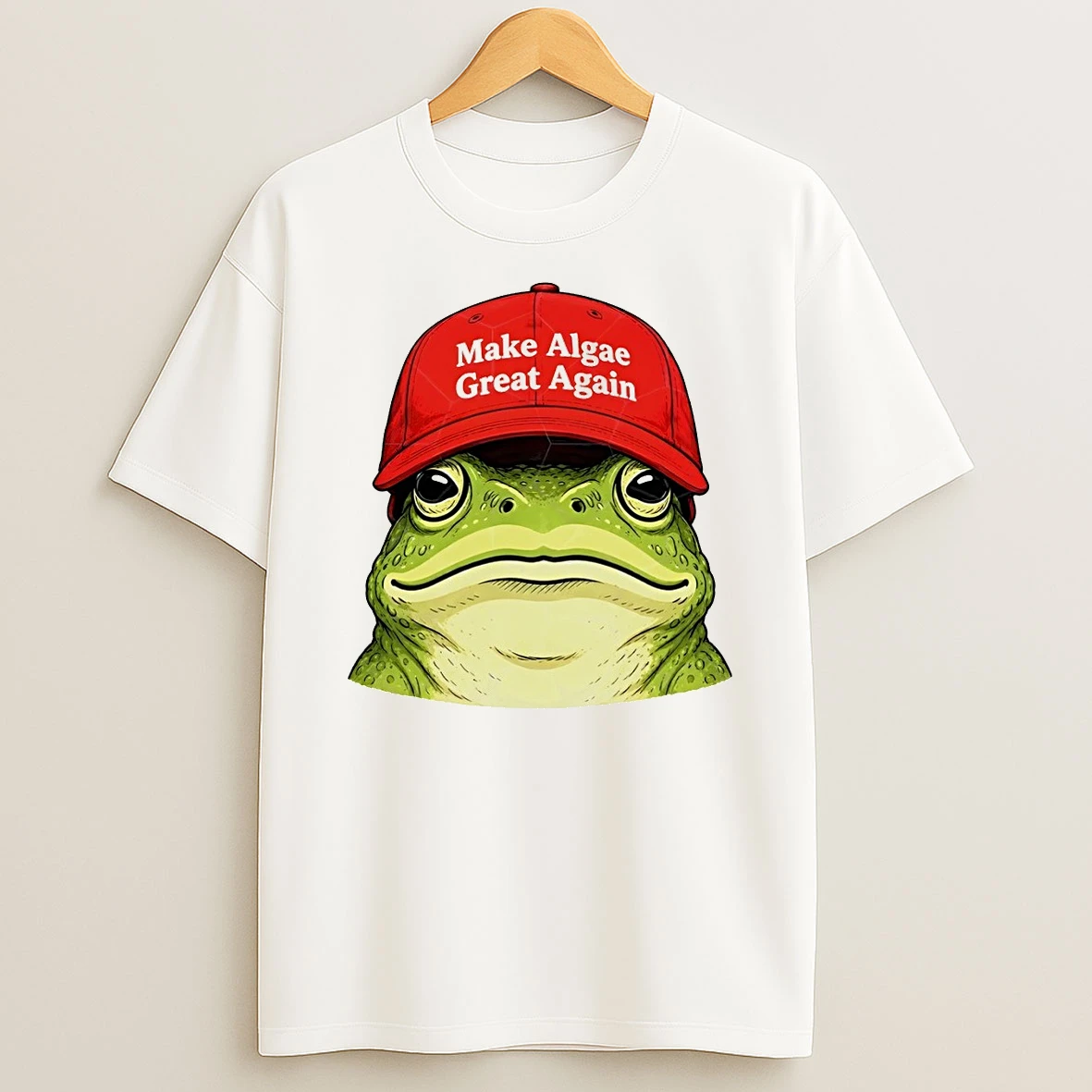 Frog Team Algae Make Algae Great Again Hat Patriotic American Flag 2026 Shirts