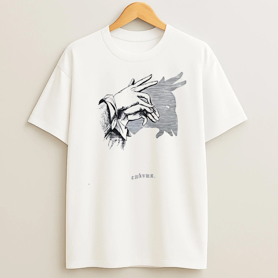 Goat Shadow Hand Puppet Hand Art Shirts