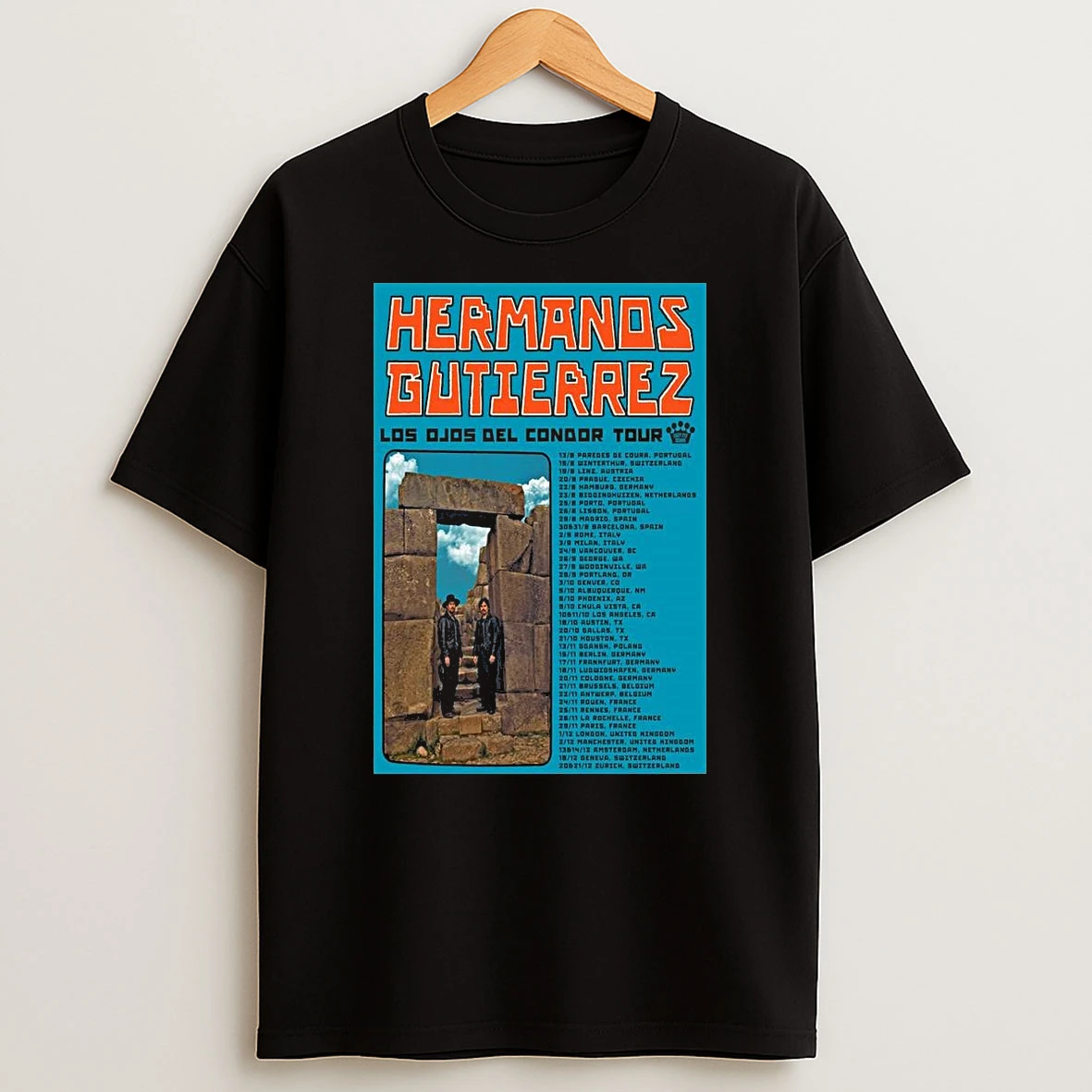 Hermanos Gutierrez Los Dias Del Condor Tour 2026 1 Shirts