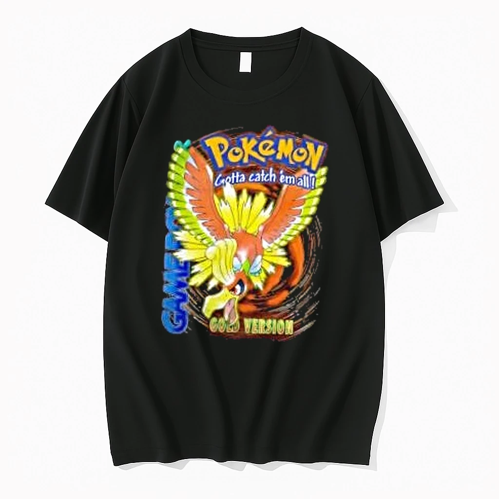 Ho Oh Pokemon Gold Version Gotta Catch Em All Game Boy Nintendo Shirts