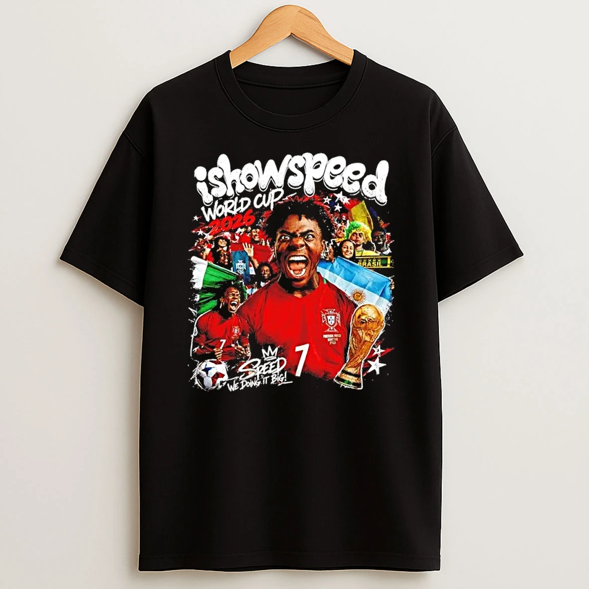 Ishowspeed Portugal National Football Team World Cup 2026 Shirts
