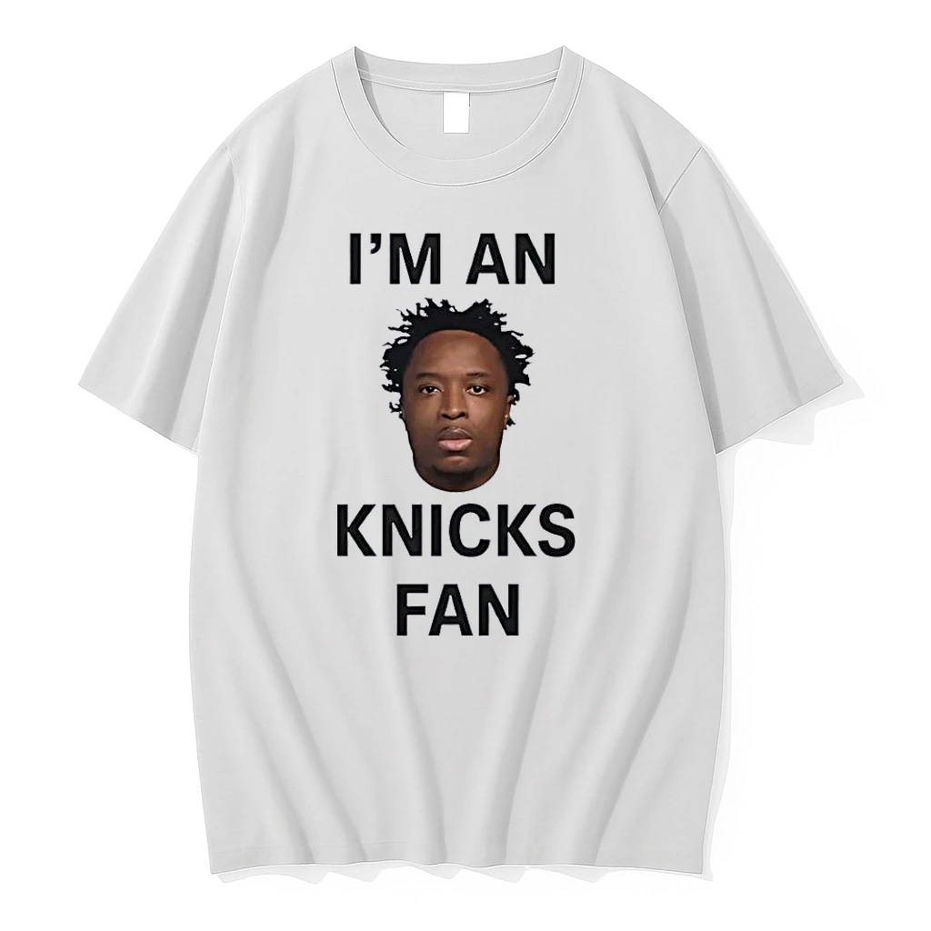 Im An Knicks Fan Player Head White Shirts