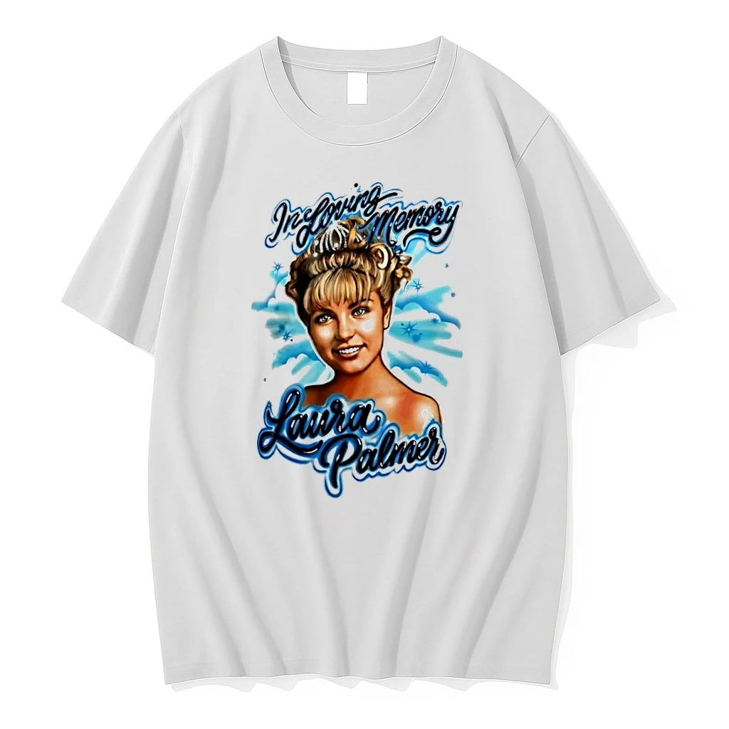 In Loving Memory Of Laura Palmer White Shirts