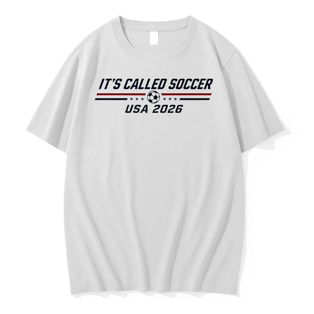 Its Called Soccer Usa 2026 White Shirts