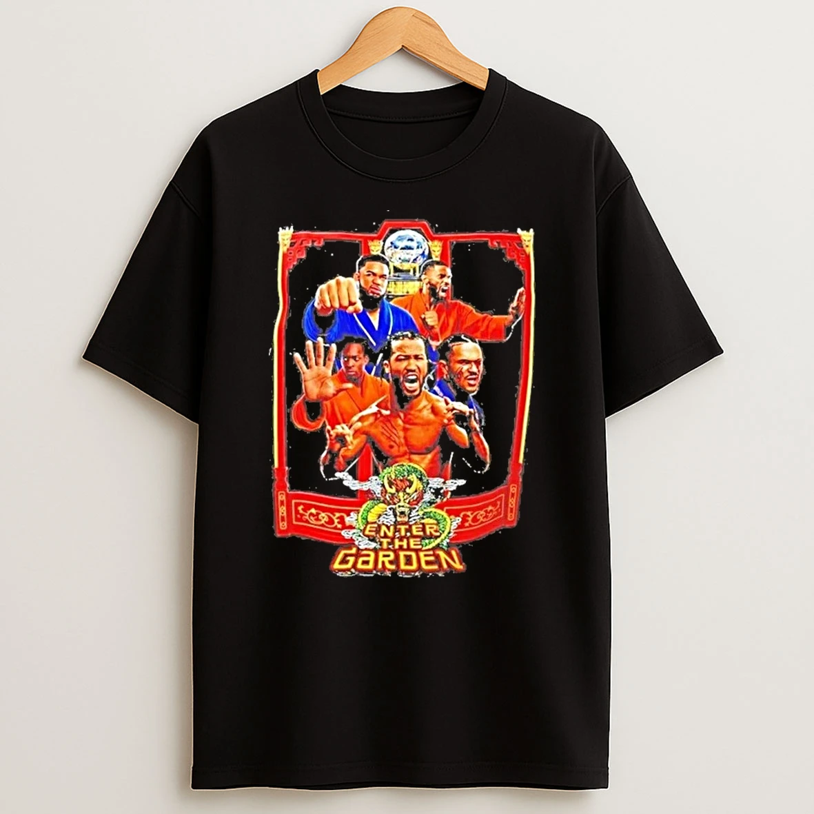 Jalen Brunson Josh Hart Basketball Og Kung Fu Enter The Garden Graphic Shirts Shirts