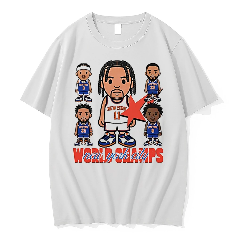 Jalen Brunson Josh Hart Og Anunoby Mitchell Robinson World Champs New York Knicks City Shirts