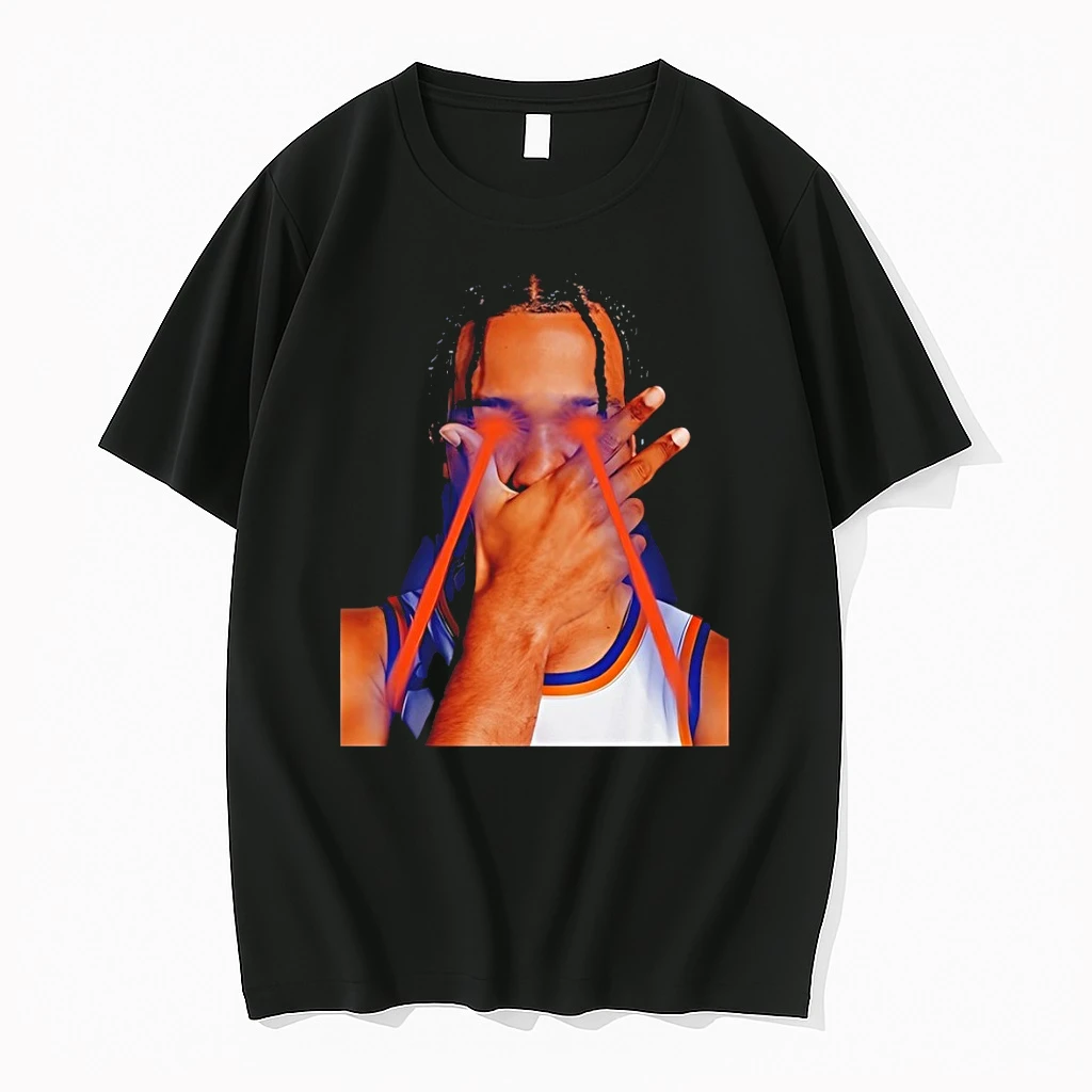Jalen Brunson New York Knicks Basketball Player Laser Eyes Nba Finals 2026 Shirts