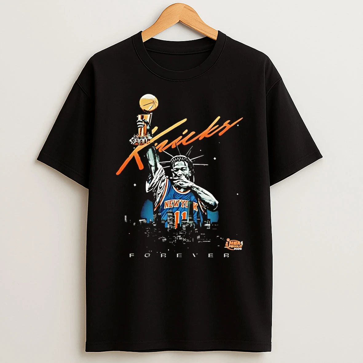 Jalen Brunson New York Knicks Nba Finals 2025 Statue Of Liberty Shirts