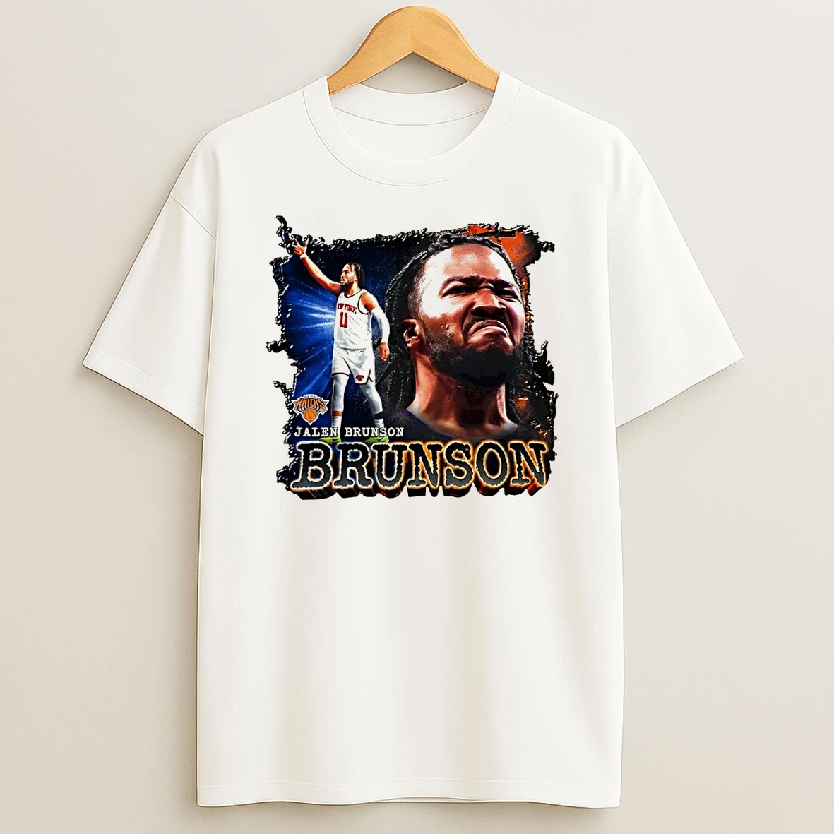 Jalen Brunson New York Knicks Basketball Player Nba 2026 Graphic Shirts