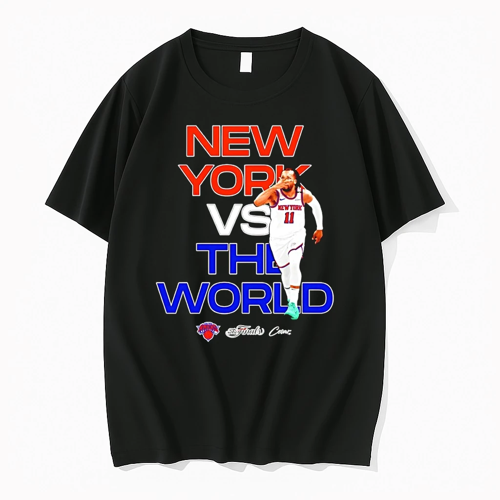 Jalen Brunson New York Knicks Vs The World Basketball Championship Nba 2026 Shirts