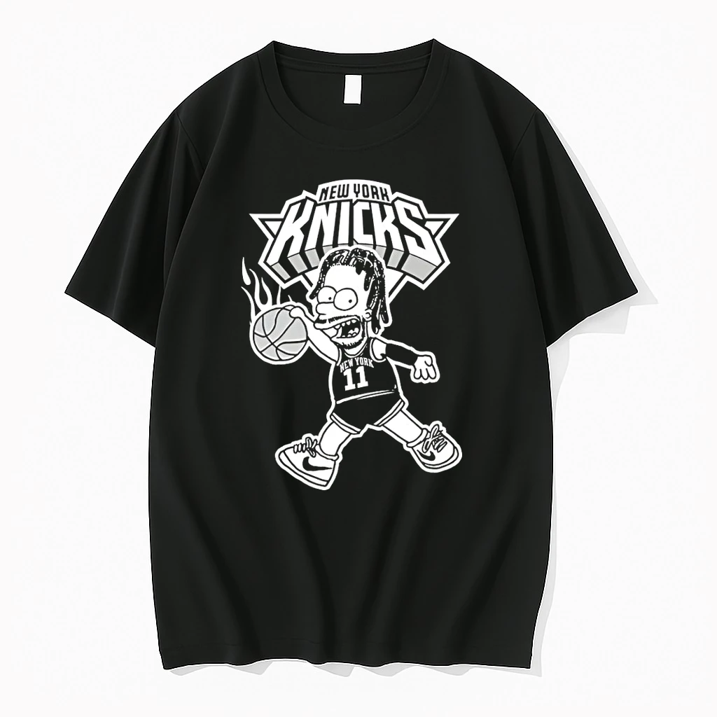 Jalen Brunson X Bart New York Knicks Basketball Player Nba Cartoon Character 11 Shirts