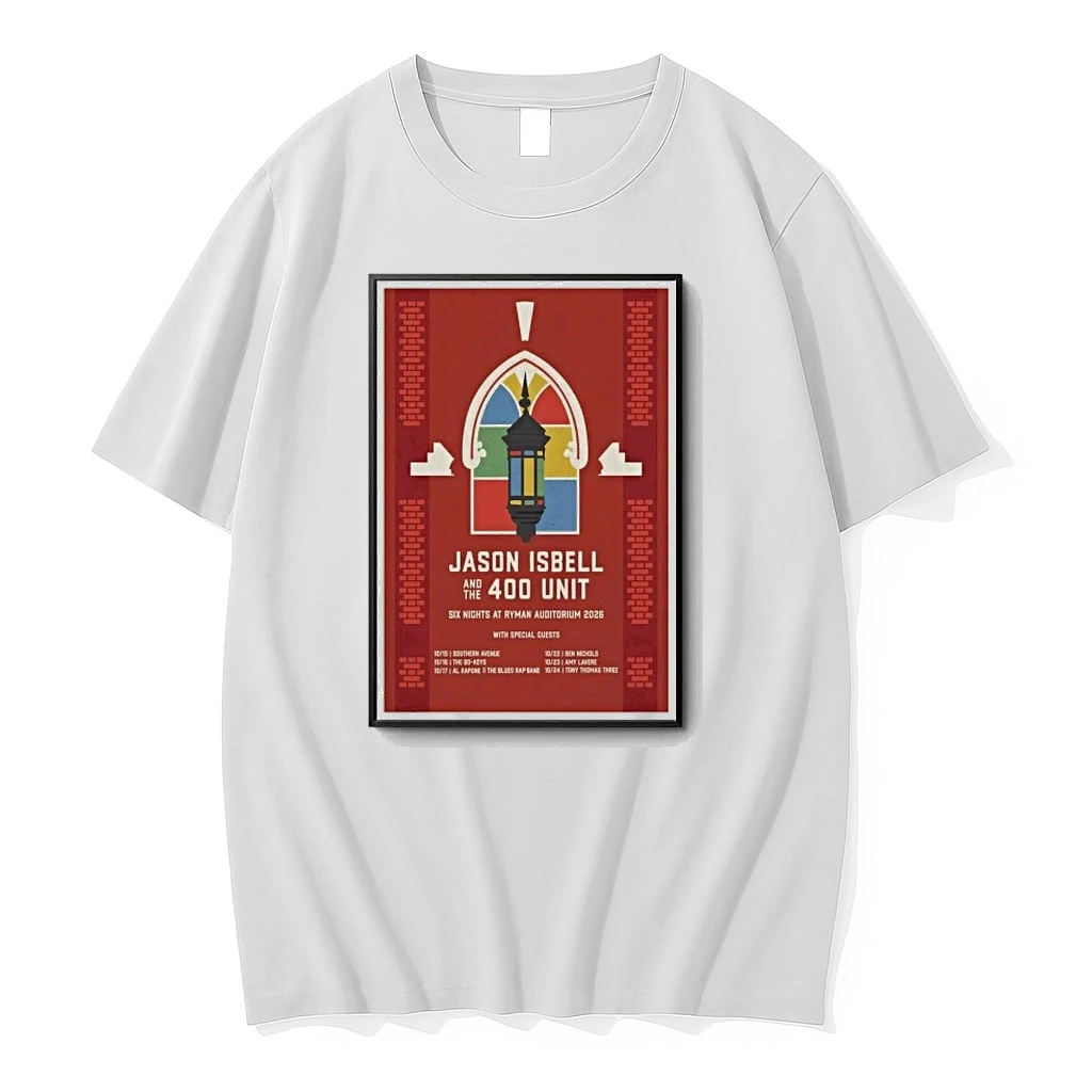 Jason Iebell And The 400 Unit Six Nights At Ryman Auditorium 2026 Shows Shirts