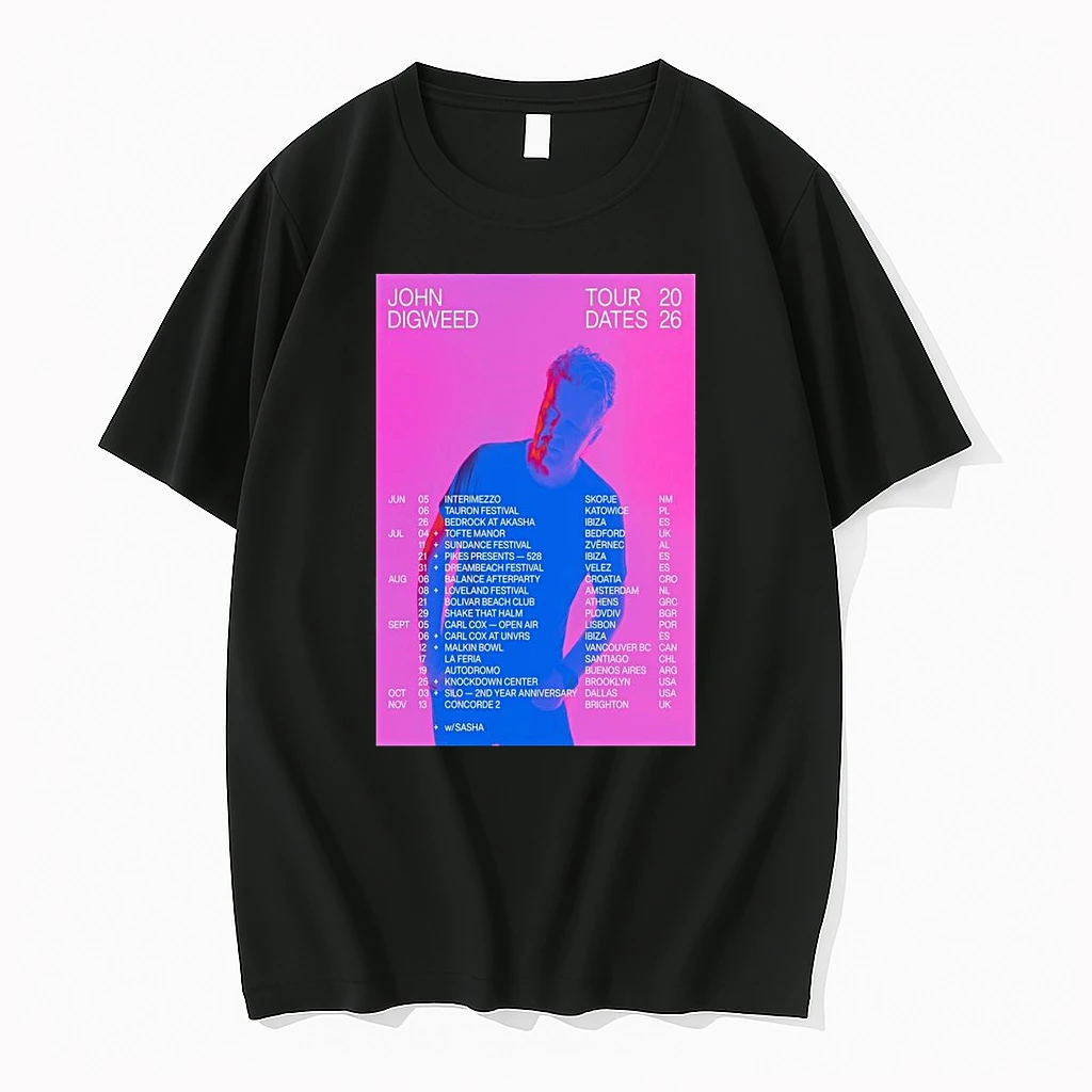 John Digweed Tour 2026 1 Shirts