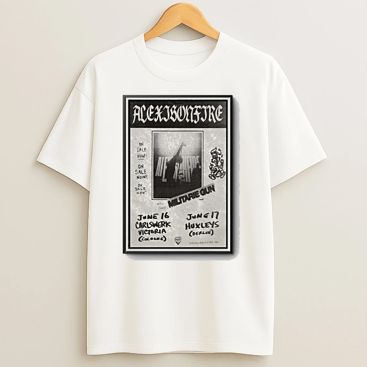 June 17 2026 Limited Alexisonfire Tour Huxleys Neue Welt In Berlin Germany Shirts