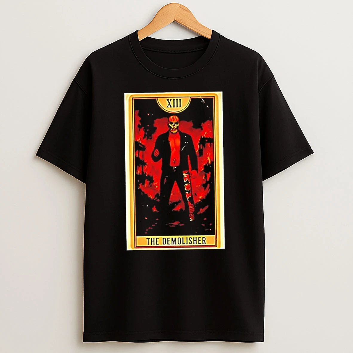 Kane Glen Jacobs Wwe Xiii The Demolisher Wrestling Legend Tarot Card Shirts